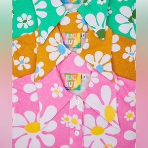 Big Bud Press LAZY DAISY POLO - mustard/ YELLOW  sz 6xl